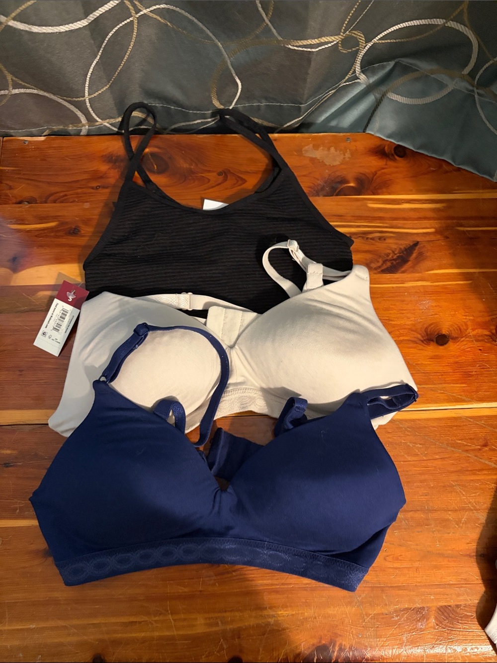 Women’s Seamless Everyday Bras - Black, Cream & Navy